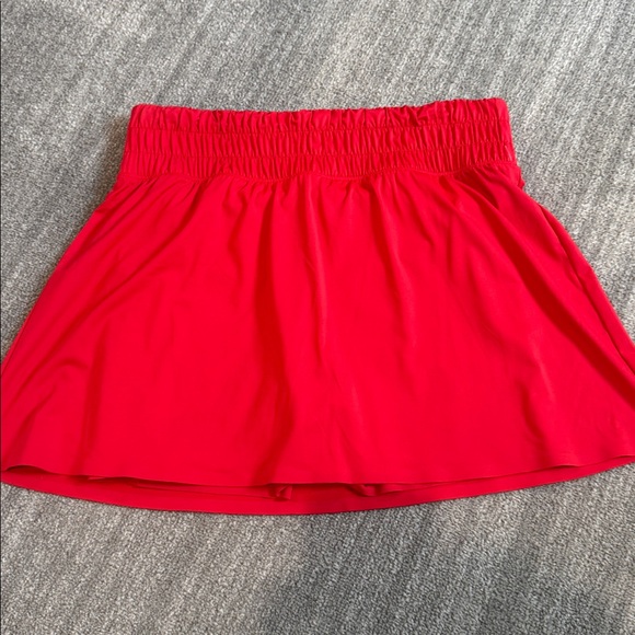 SPANXshape Activate Skort 14” Red Athletic Skort Size Medium - Picture 8 of 10